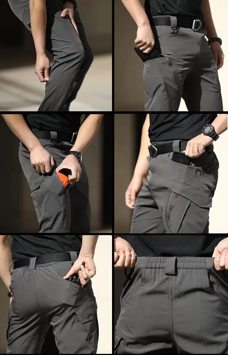 Pantalon cargo militaire tactique décontracté pour hommes, Softshell élastique, printemps-automne, r