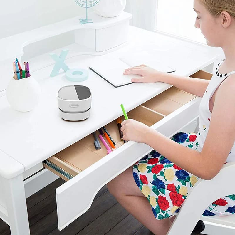Mini aspirateur de bureau sans fil, balayeuse de poussière de table, économie d'énergie, aste par US