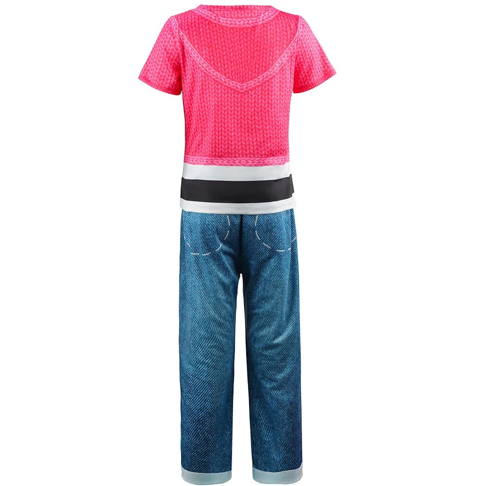 Hauts de chat rayés Gabby pour enfants, avec pantalon, accessoire pour petite fille, fête d'annivers