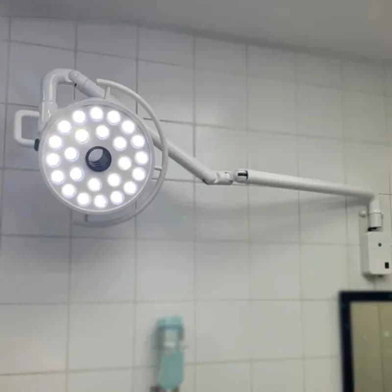 Lampe chirurgicale murale LED 72W 2026 pour chirurgie dentaire et vétérinaire, sans ombre, 90V-230V,
