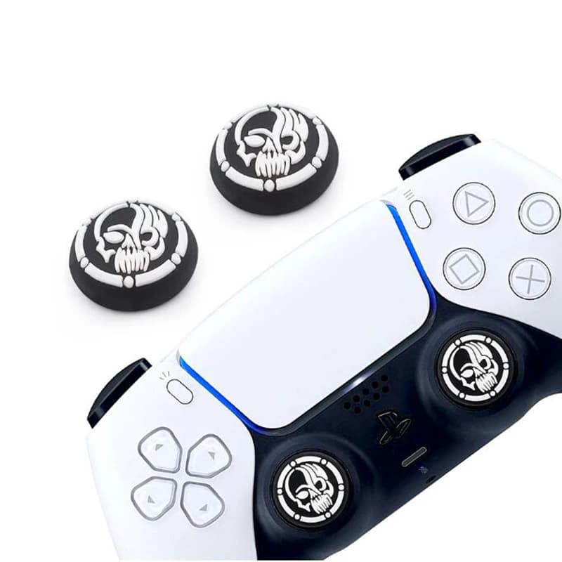 Capuchon de poignée de bâton de pouce, housse de Joystick pour Sony Dualshock 5/4/3 PS5 PS4 PS3 Slim