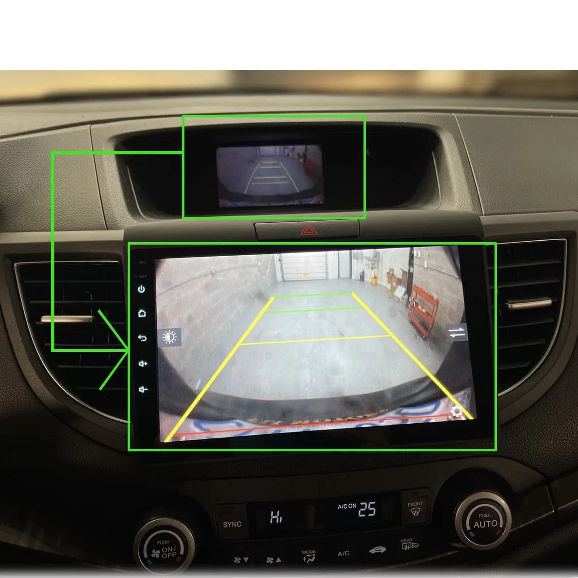 VKAUTO – câble adaptateur de caméra C32 broches, pour Honda CRV Pilot Civic 2011 à 2017, maintient l