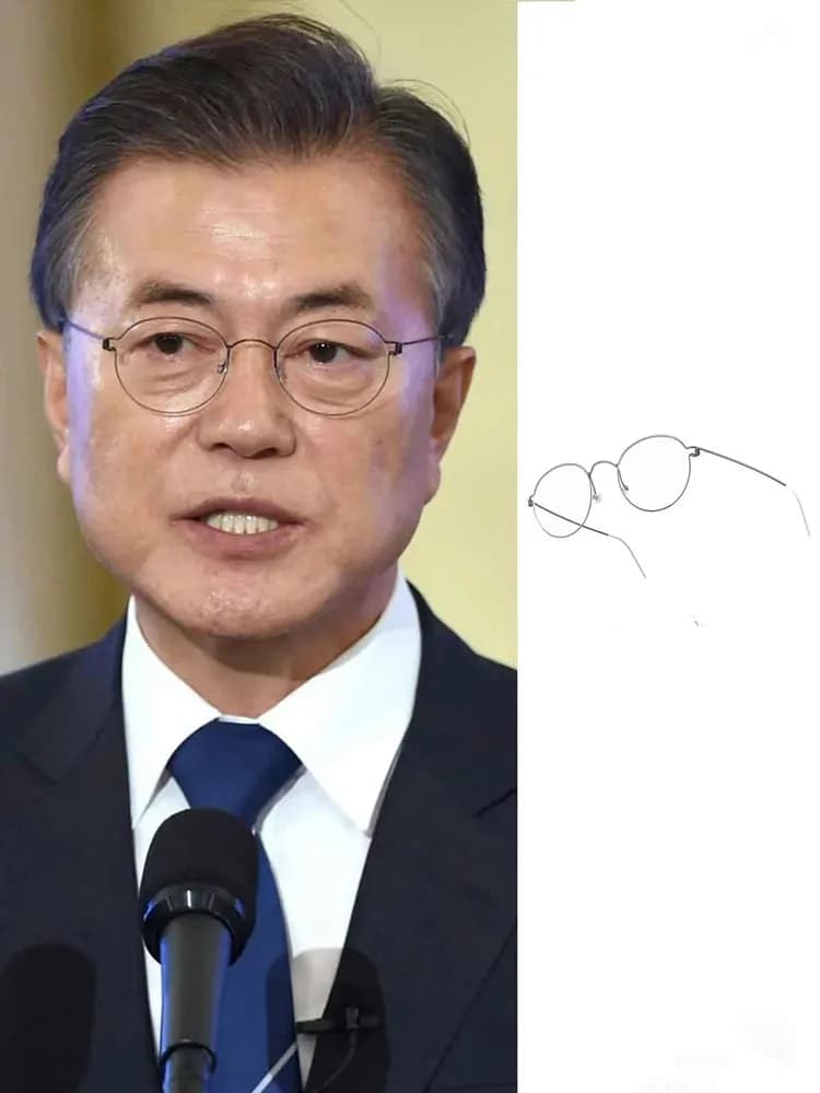 Lunettes rondes rétro sans vis de haute qualité, monture en titane pour hommes et femmes, Design de 