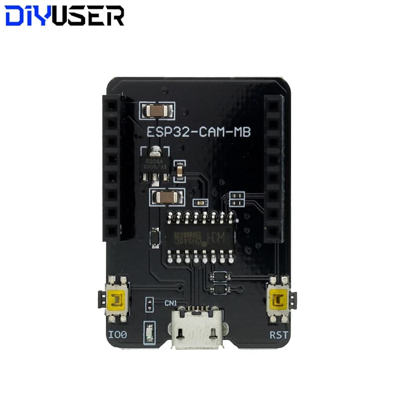 Module WiFi série vers WiFi ESP32-CAM-MB, carte de développement de caméra 5V Bluetooth OV3660/OV264