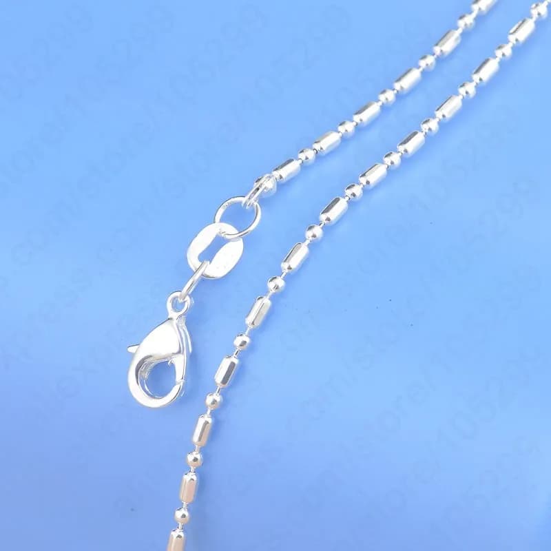 Collier en argent regardé 100% avec fermoirs en ster corrigé pour homme et femme, pendentif, 925 aut
