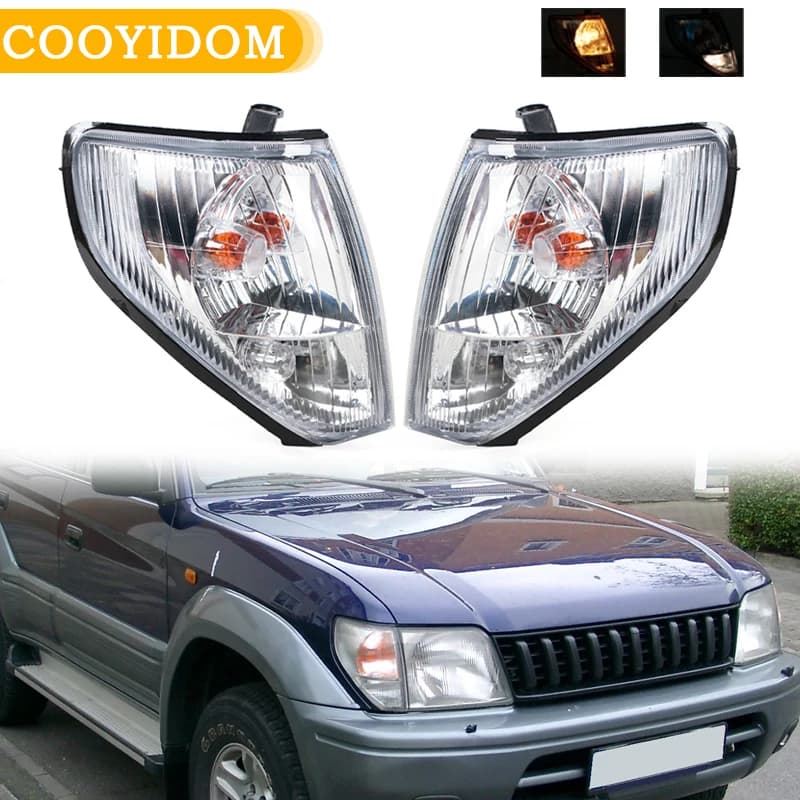 Clignotants pour TOYOTA LAND CRUISER FJ90 LJ95 Prado, clignotant d'angle, indicateur lumineux 81520-