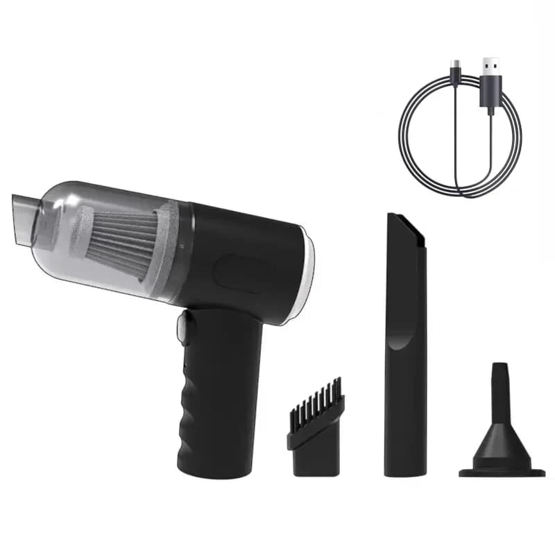Aspirateur de voiture sans fil 9000Pa, chargement USB, appareil de nettoyage Portable 1200mAh, Mini 
