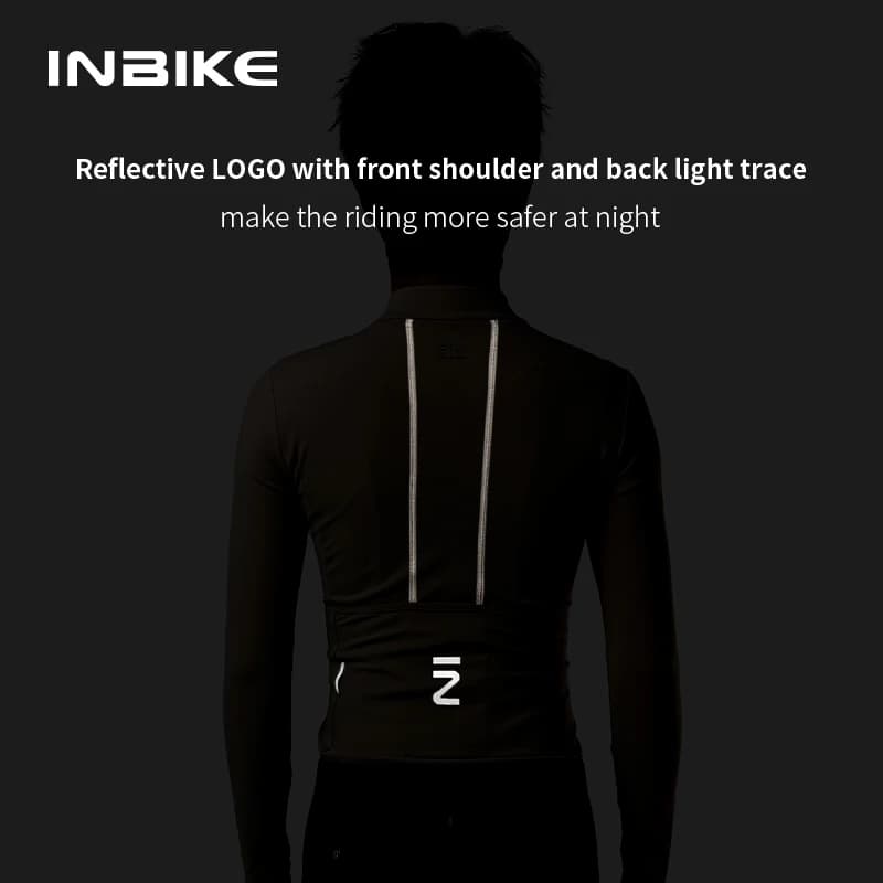 INBIKE femme polaire cyclisme maillot hiver vtt vélo vêtements thermique vélo maillot montagne route