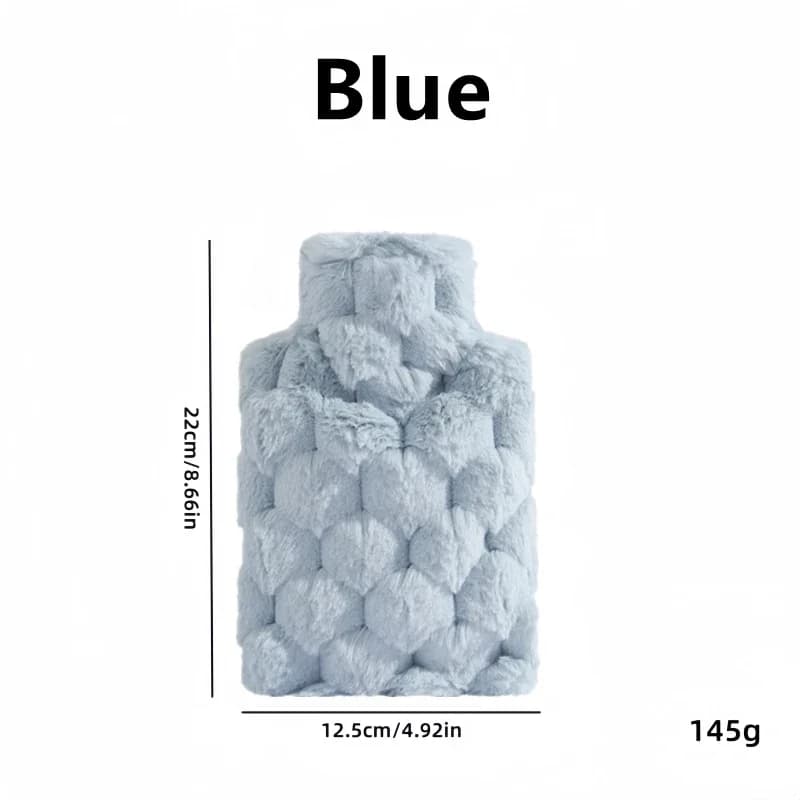 1000/500ML bouteilles d'eau chaude sac de remplissage d'eau sac d'eau chaude pour femme ventre chaud