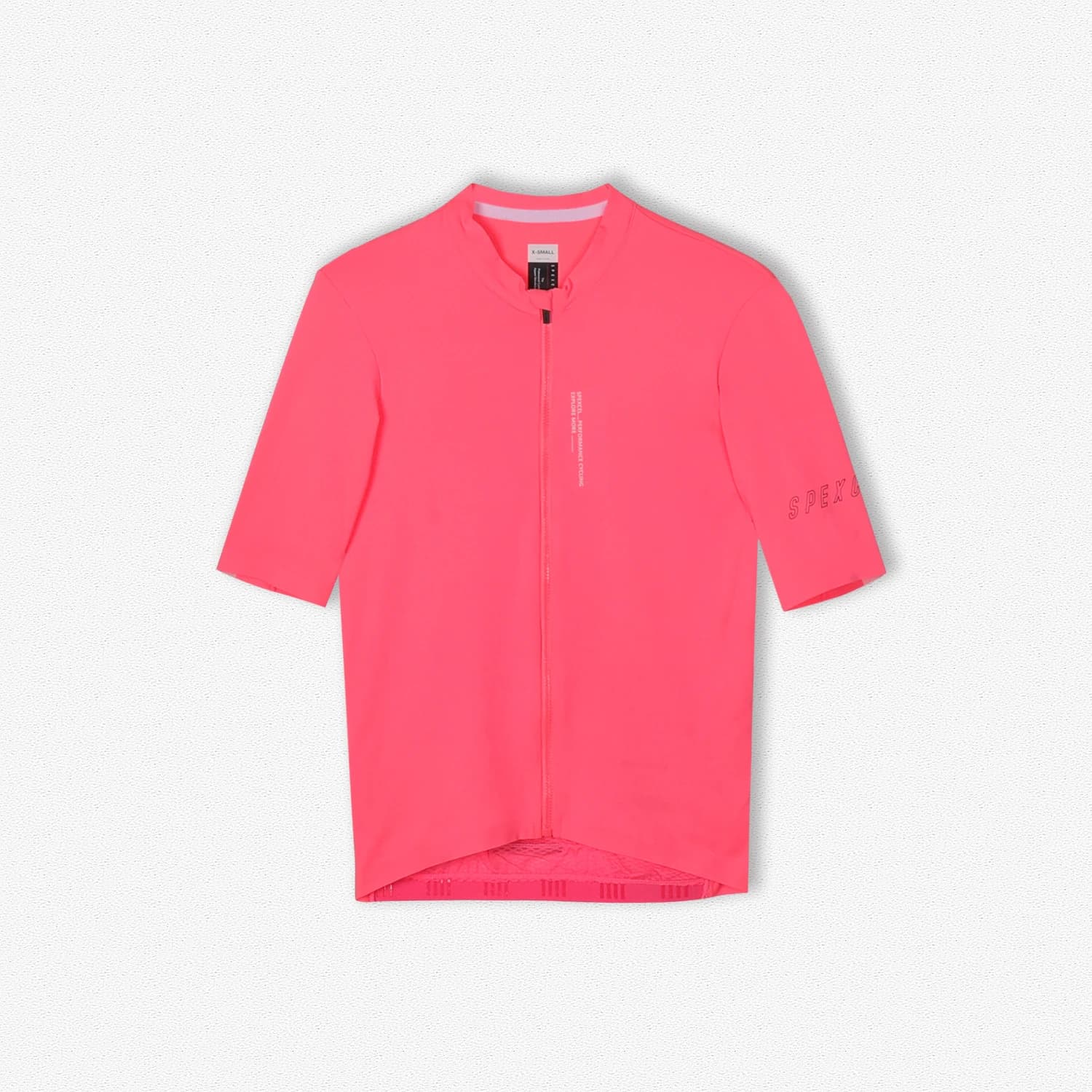 SPEXCEL nouveaux maillots de cyclisme d'entraînement à manches courtes Pro Team Race Fit tissu léger