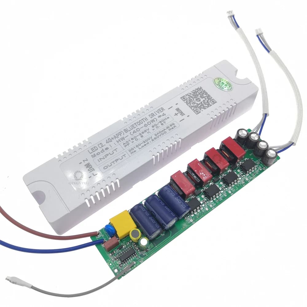 Pilote de gradation intelligent avec télécommande RF, AC220V, 2.4G, 18-40W, 36-50W, 40-60W, 50-72W, 