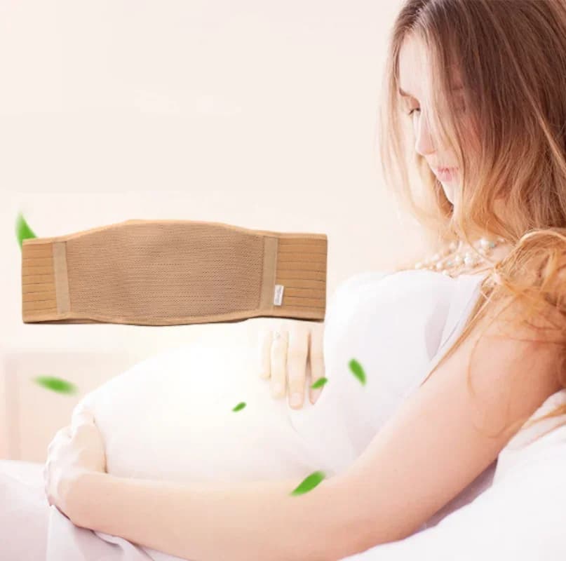 Ceinture abdominale de soutien respirant pour femmes enceintes, ceinture abdominale spéciale, bandag