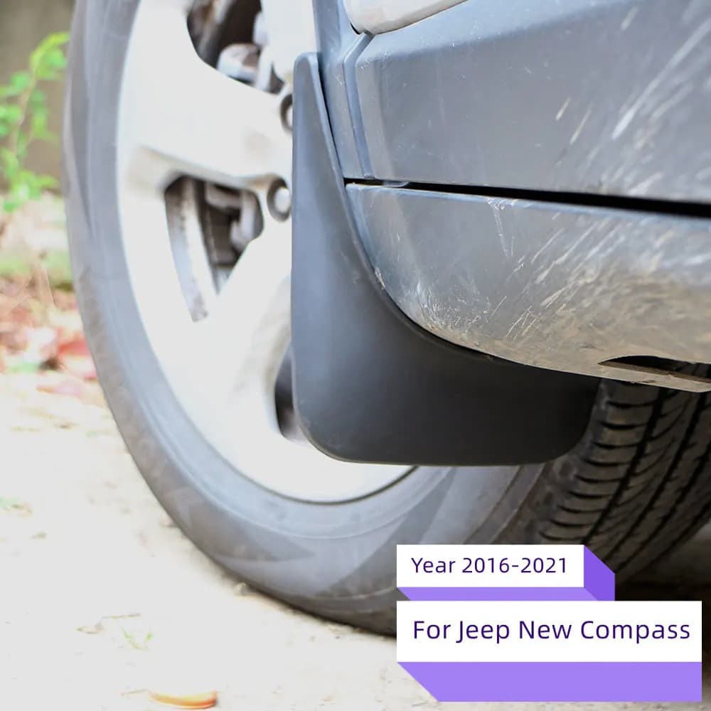 4x pour Jeep Compass 2016 2017 2018 2019 2020 1.4T 2.4T MK2 garde-boue garde-boue roues avant arrièr