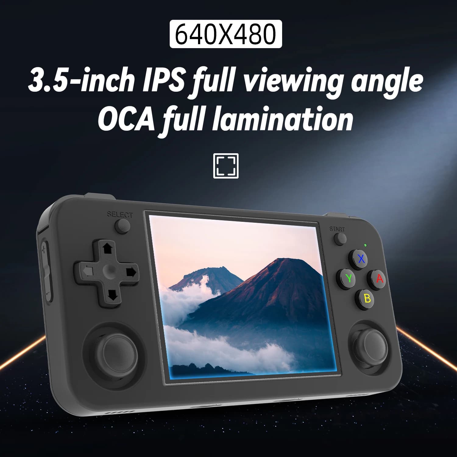 ANBERNIC RG35XX H Consoles portables pour jouer des jeux vidéo 3.5 pouces IPS 640*480 écran rétro le