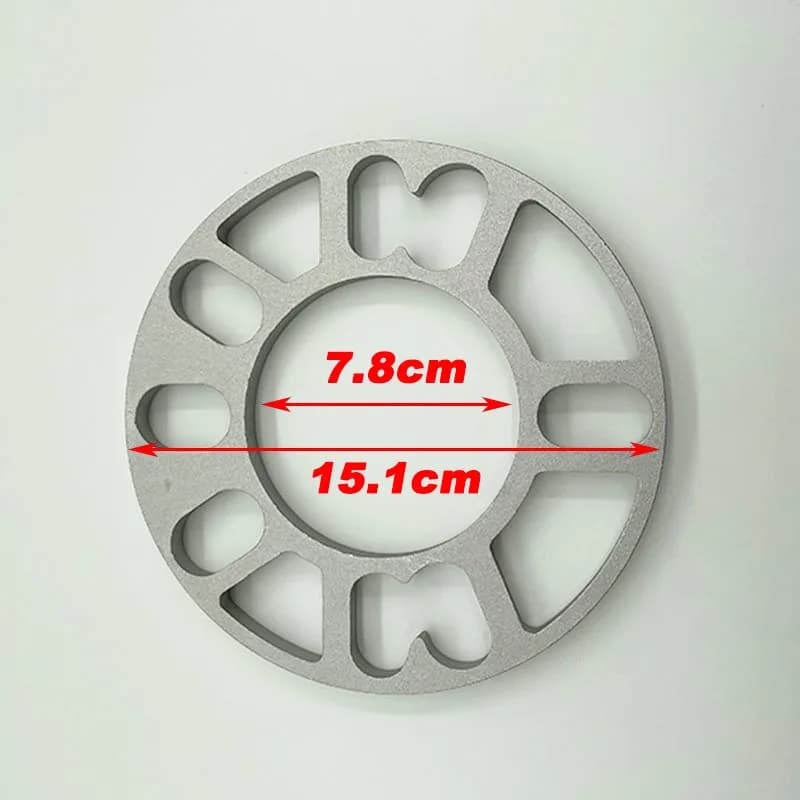 1/2/4 pièces 3/5/8/10mm universel voiture roue entretoise cale plaque Auto adaptateur joint pour 4x1