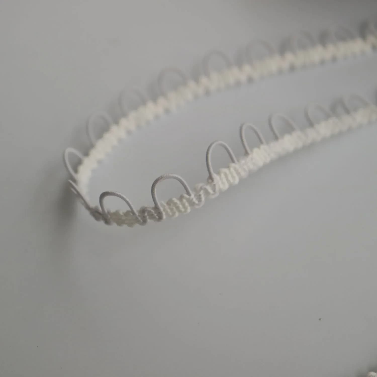 Garnitures élastiques pour vêtements, 5yards, élastique en polyester, trou de bouton, boucle de col,