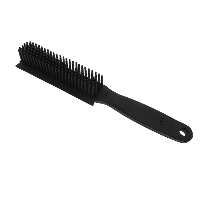 Brosse professionnelle multifonction en caoutchouc pour animaux de compagnie, poils doux, toilettage