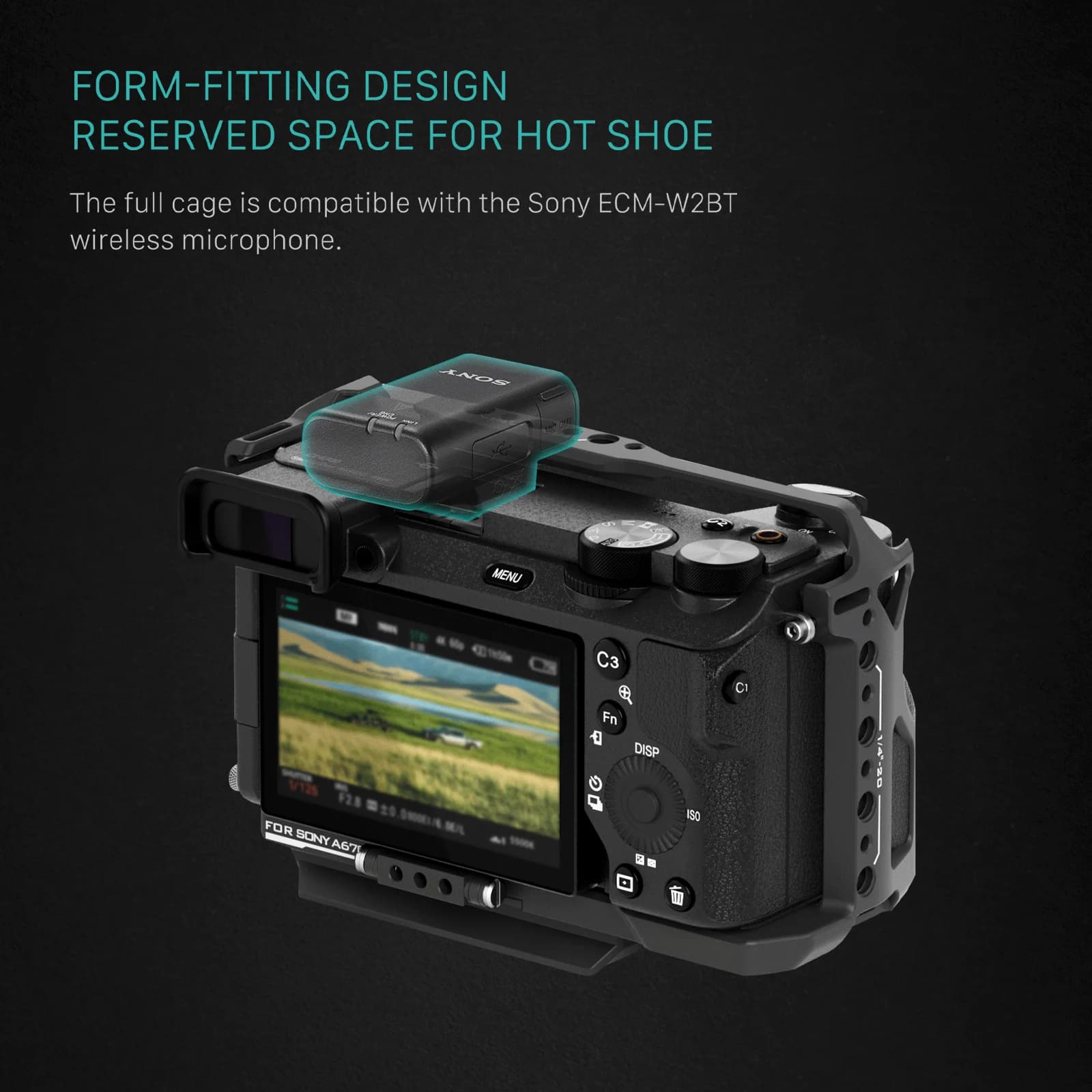 Cage TILTA pour Cage de caméra Sony A6700, Kit léger pour système de refroidissement de caméra Dsrl 