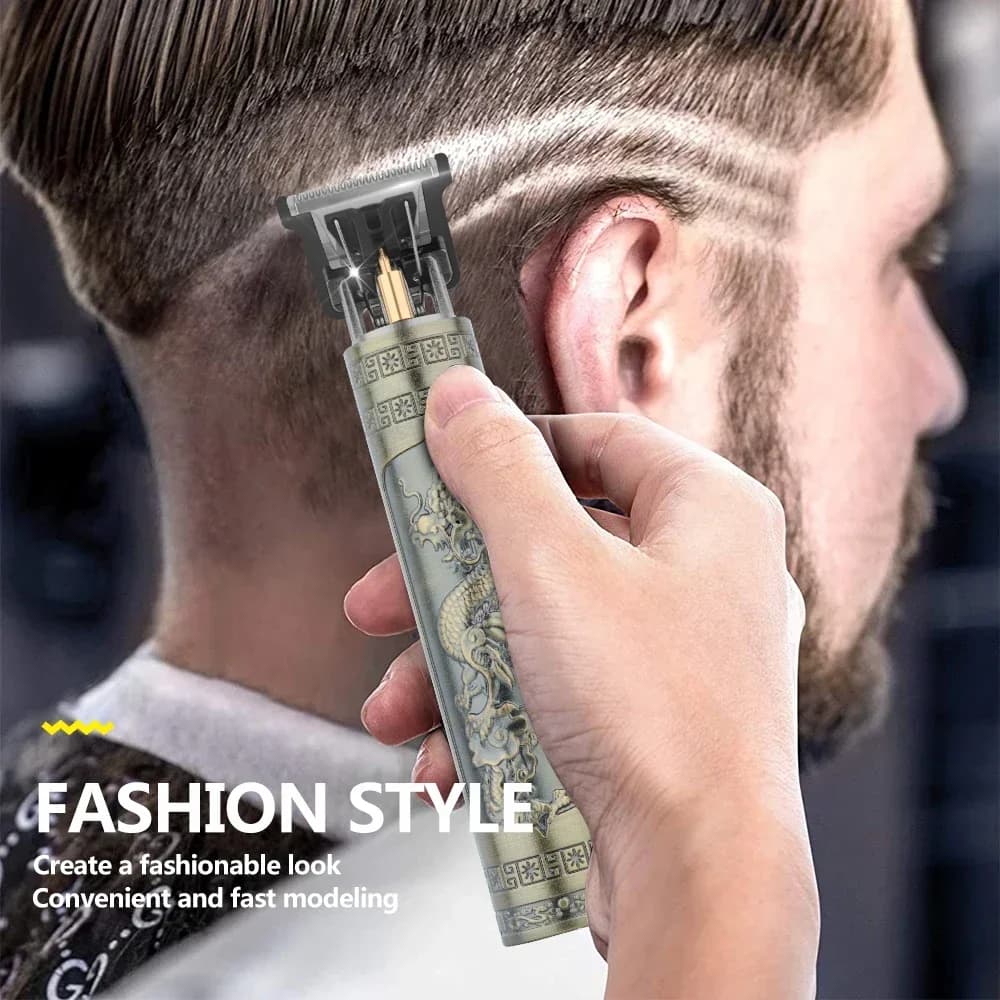Machine de coupe de cheveux professionnelle tondeuse à cheveux électrique sans fil rasoir à barbe ho