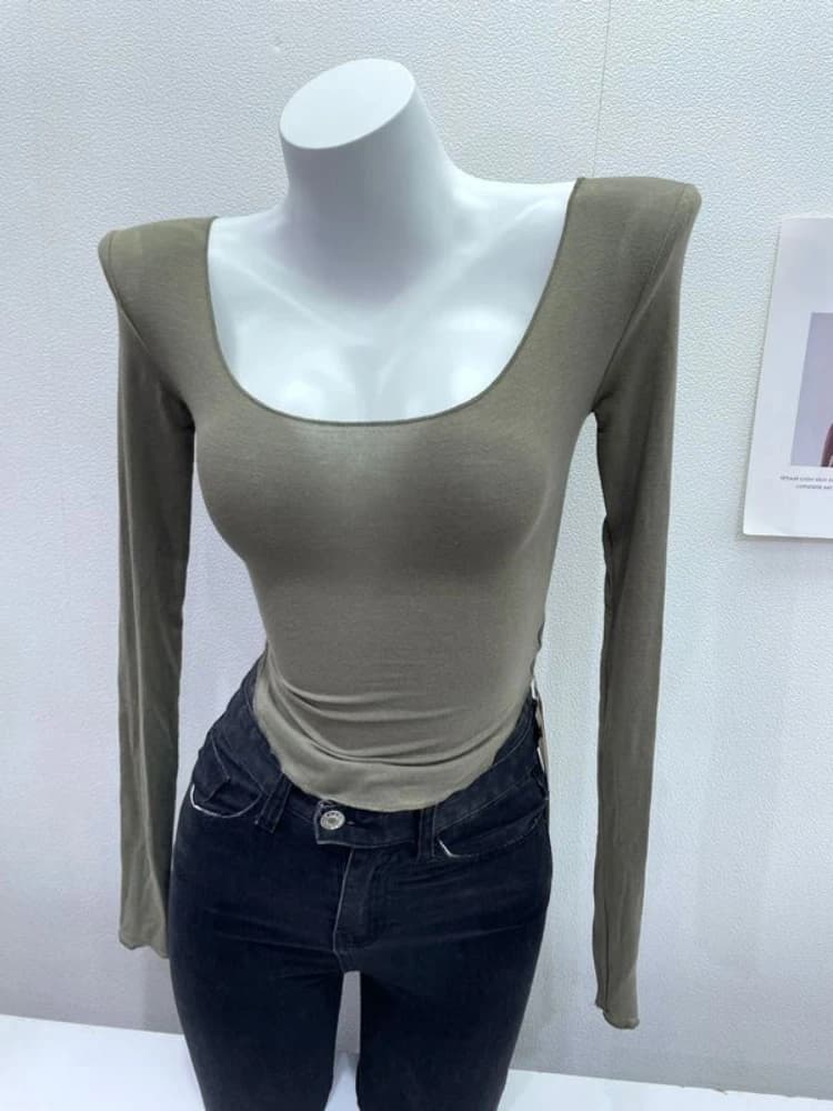 Gros Sexy Slim t-shirts transparent hauts femmes printemps haute élasticité hauts moulants à manches