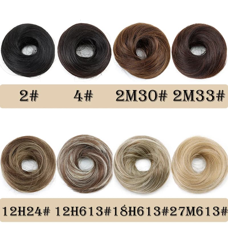 WIGSIN-Chignon synthétique avec élastique pour femmes, accessoires de coiffure, 03/Lazy