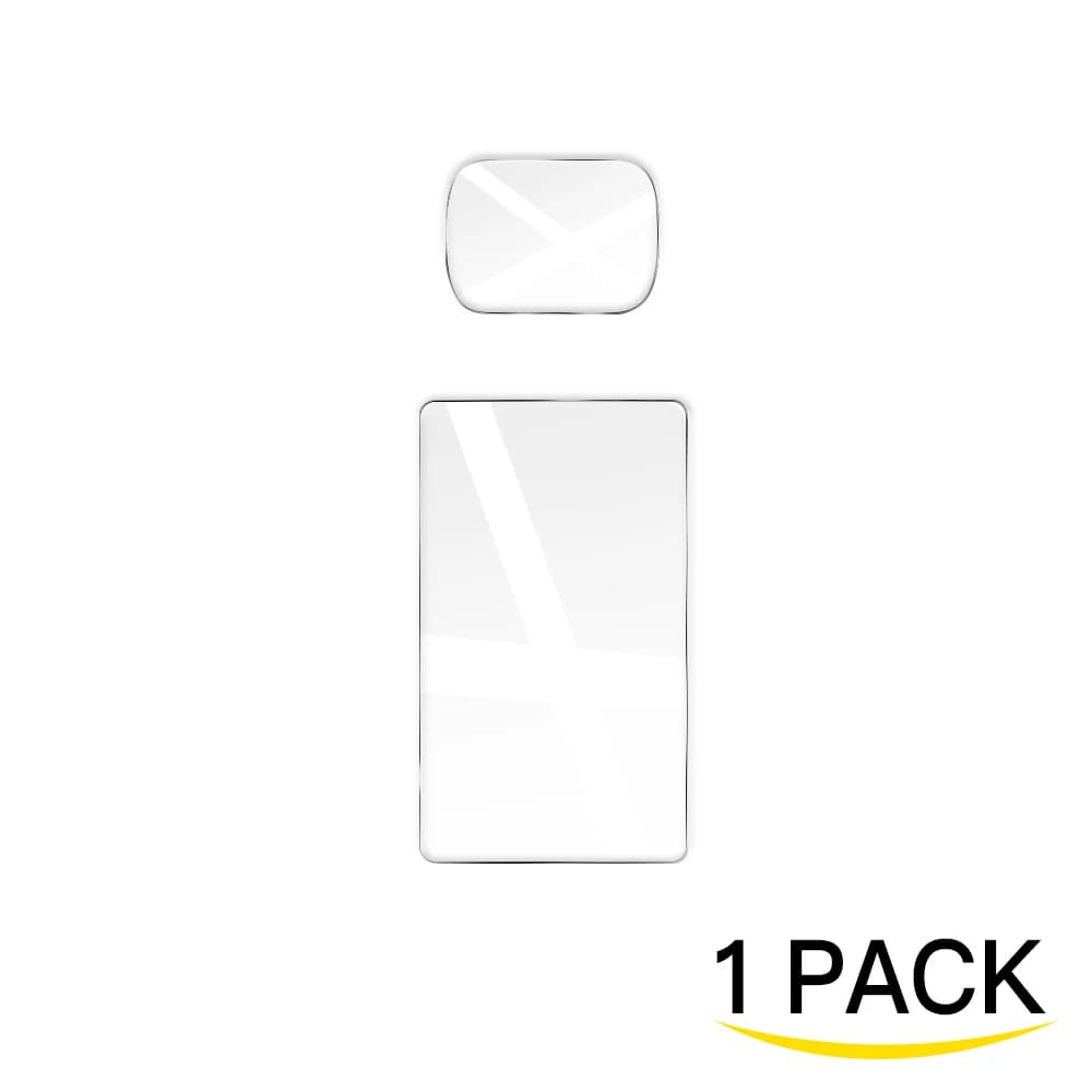 Objectif de caméra + verre trempé pour DJI Pocket 3, Film de couverture rigide et transparent anti-r