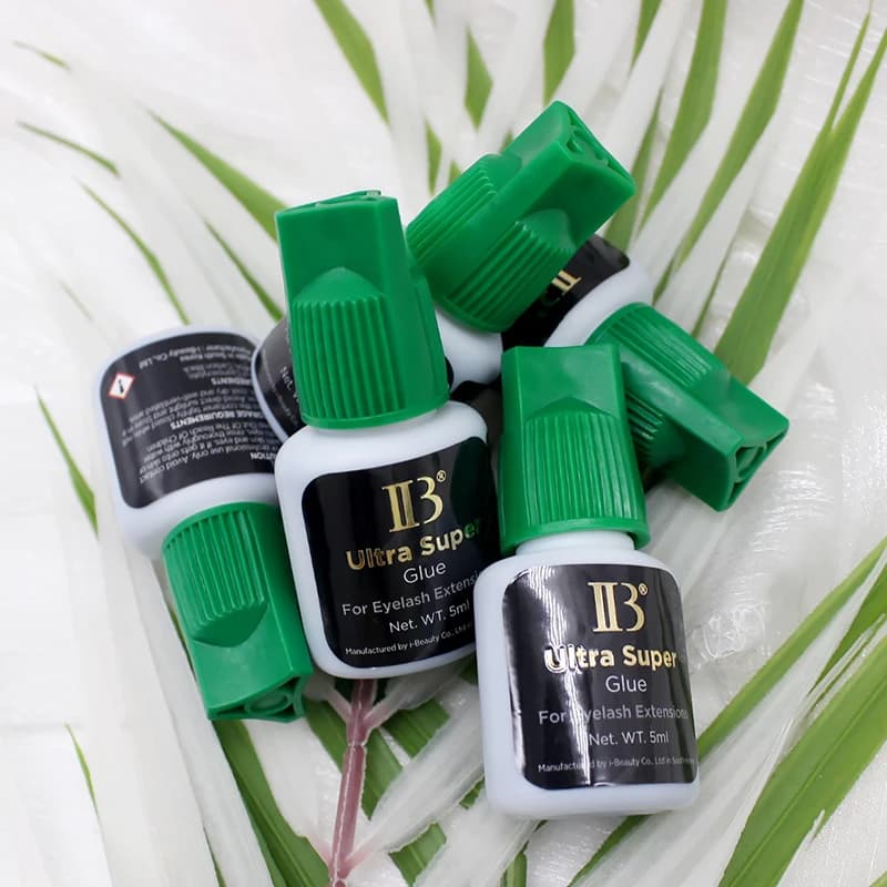 Colle IB Ultra Super originale coréenne pour Extensions de cils, 5ml, professionnelle, capuchon vert