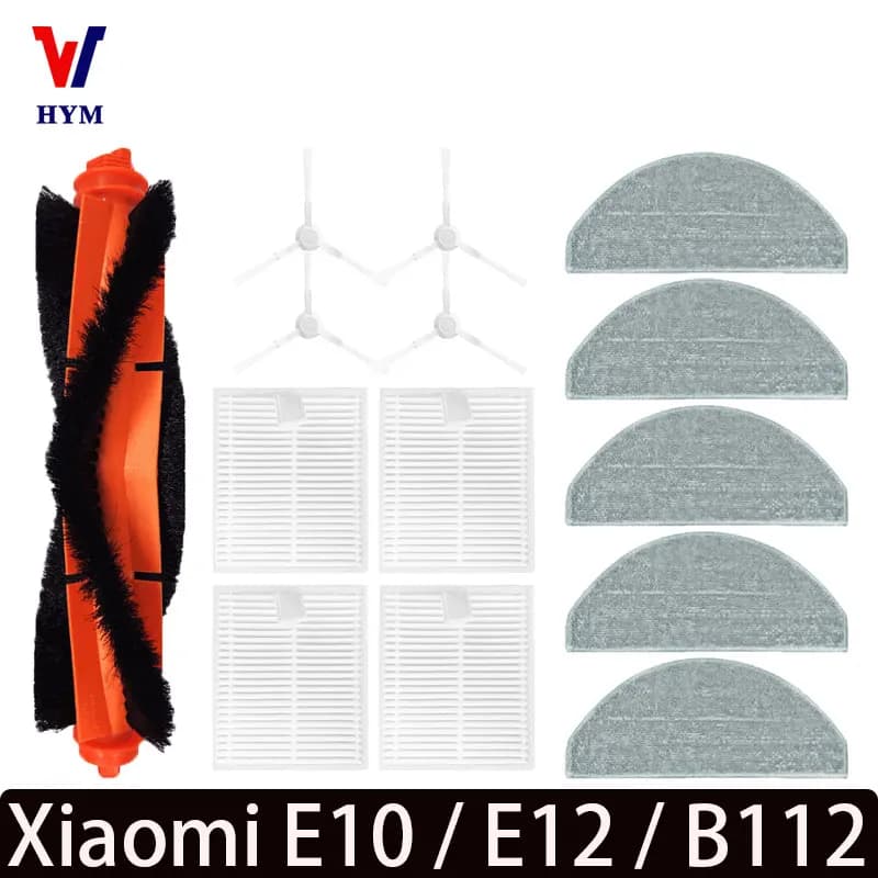 Pièces de rechange pour aspirateur robot de balayage Xiaomi E12 E10 B112, brosse principale, brosse 