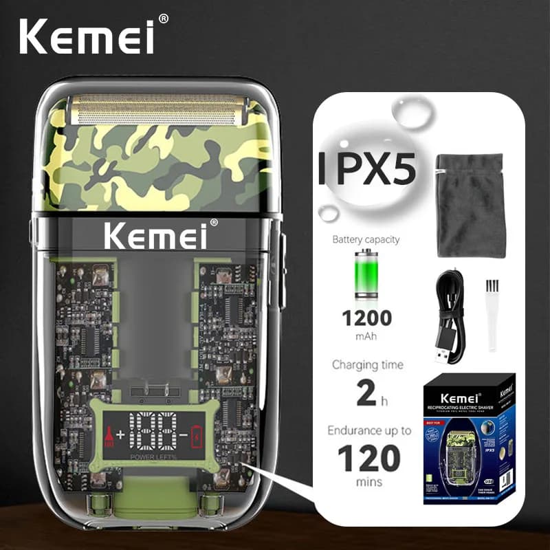 Kemei KM-2035 10W grande puissance tondeuses à cheveux électriques KM-2281 tondeuse Rechargeable KM-