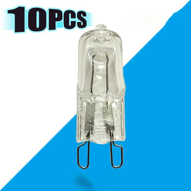 10 pièces ampoules de four G9 ampoules halogènes haute température lumière de vapeur 25w 28w 40w 60w