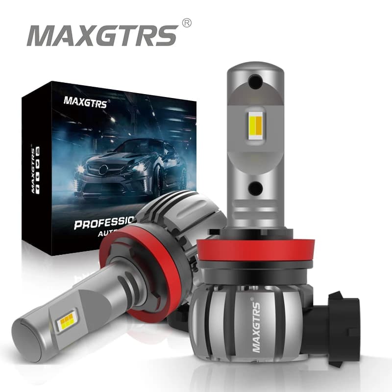 2 ampoules antibrouillard pour phares de voiture, Double Tri Color, H3 H11 H8 H16 JP 9005 HB3 9006 H