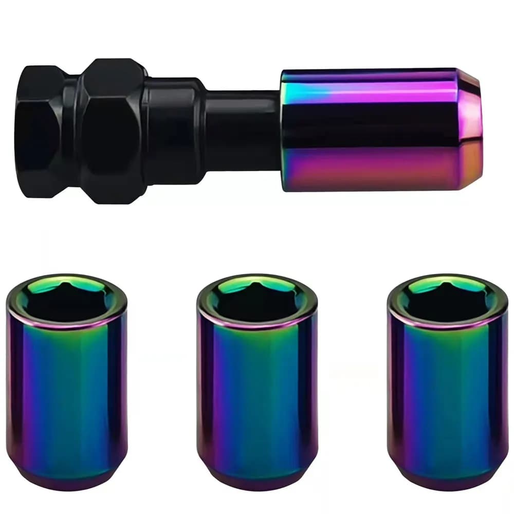 Roue arc-en-ciel universelle en acier inoxydable pour voiture de course, 32mm, LDPKg, 20 pièces, kg,