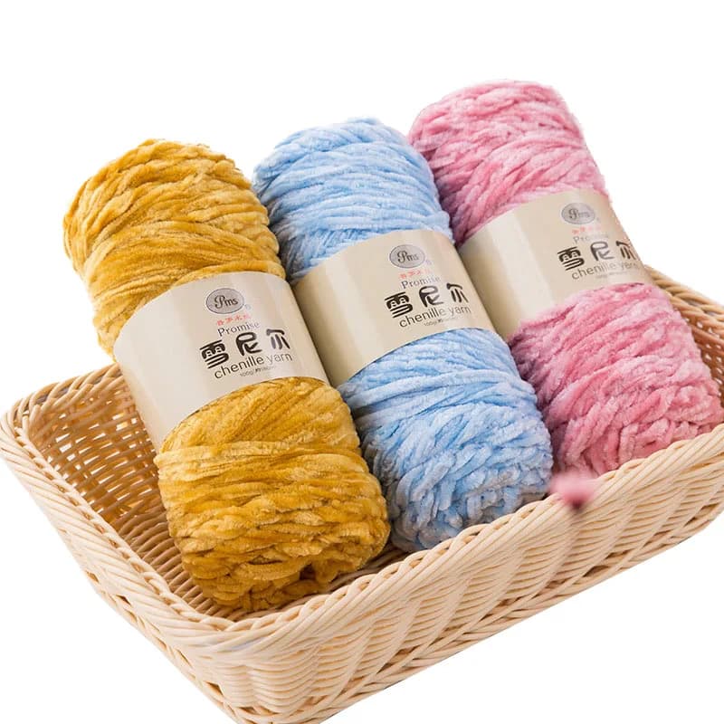 Fil de velours doux en chenille pour modules ogo 1, fil de peluche DolDave Baby, accessoires Amiguru