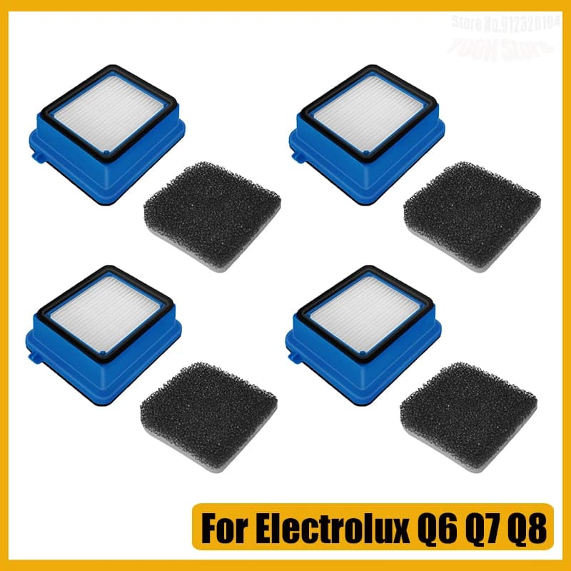 Pour aspirateur Electrolux Q6 Q7 Q8 WQ61/WQ71/WQ81, filtre Hepa lavable, accessoires de remplacement