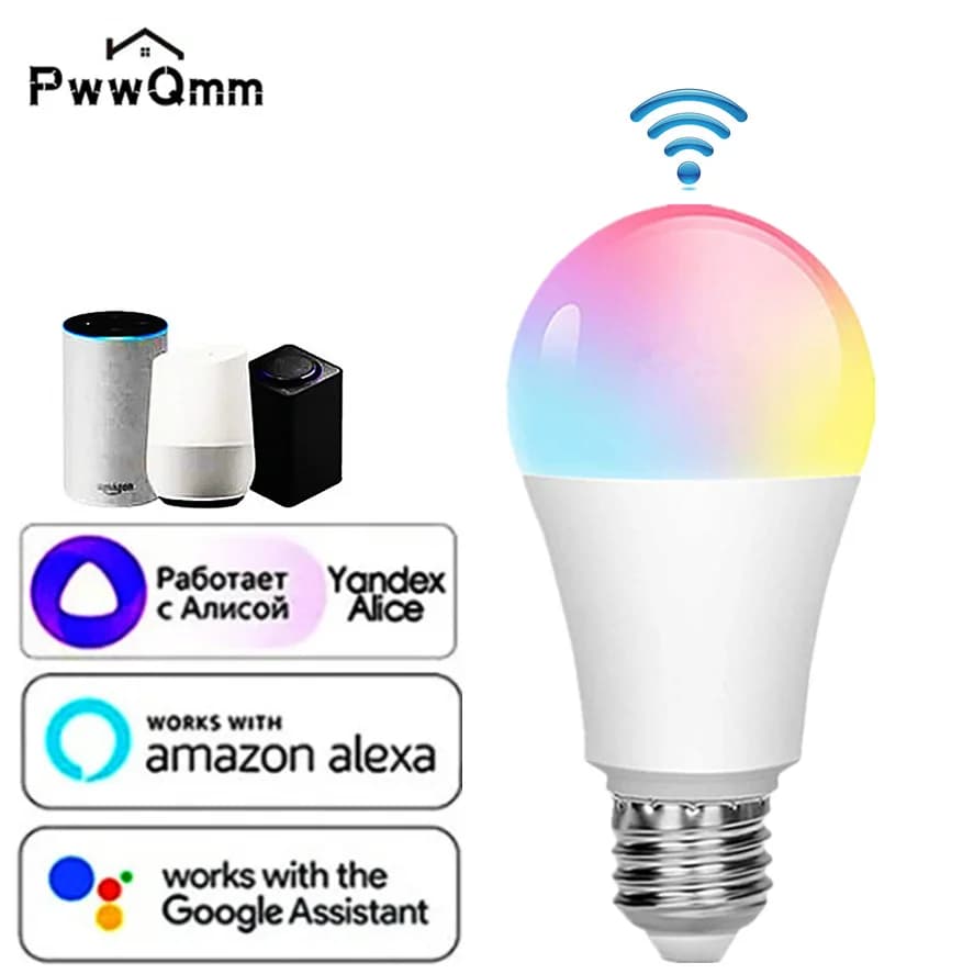 85-265V E27 15W lampe ampoule WiFi ampoule intelligente CozyLife LED lampe intelligente fonctionne a