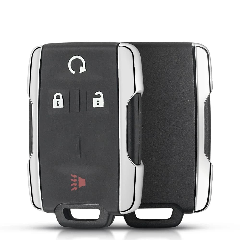 KEYYOU – clé télécommande intelligente à 4 boutons, pour Chevrolet Silverado Colorado GMC Sierra 201