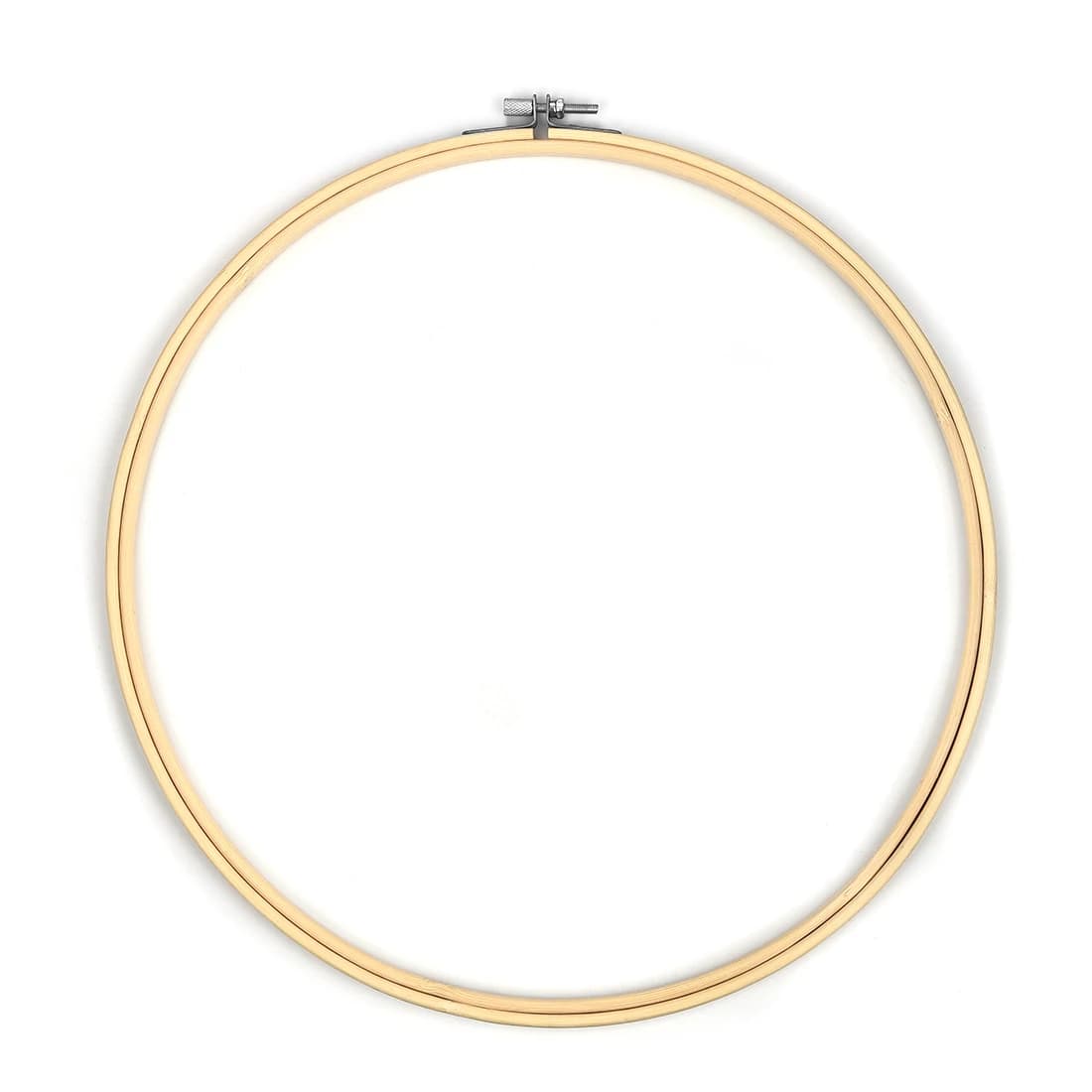 Cerceaux de broderie en bois 10-30cm, ensemble de cadres, cerceaux en bambou pour bricolage, point d