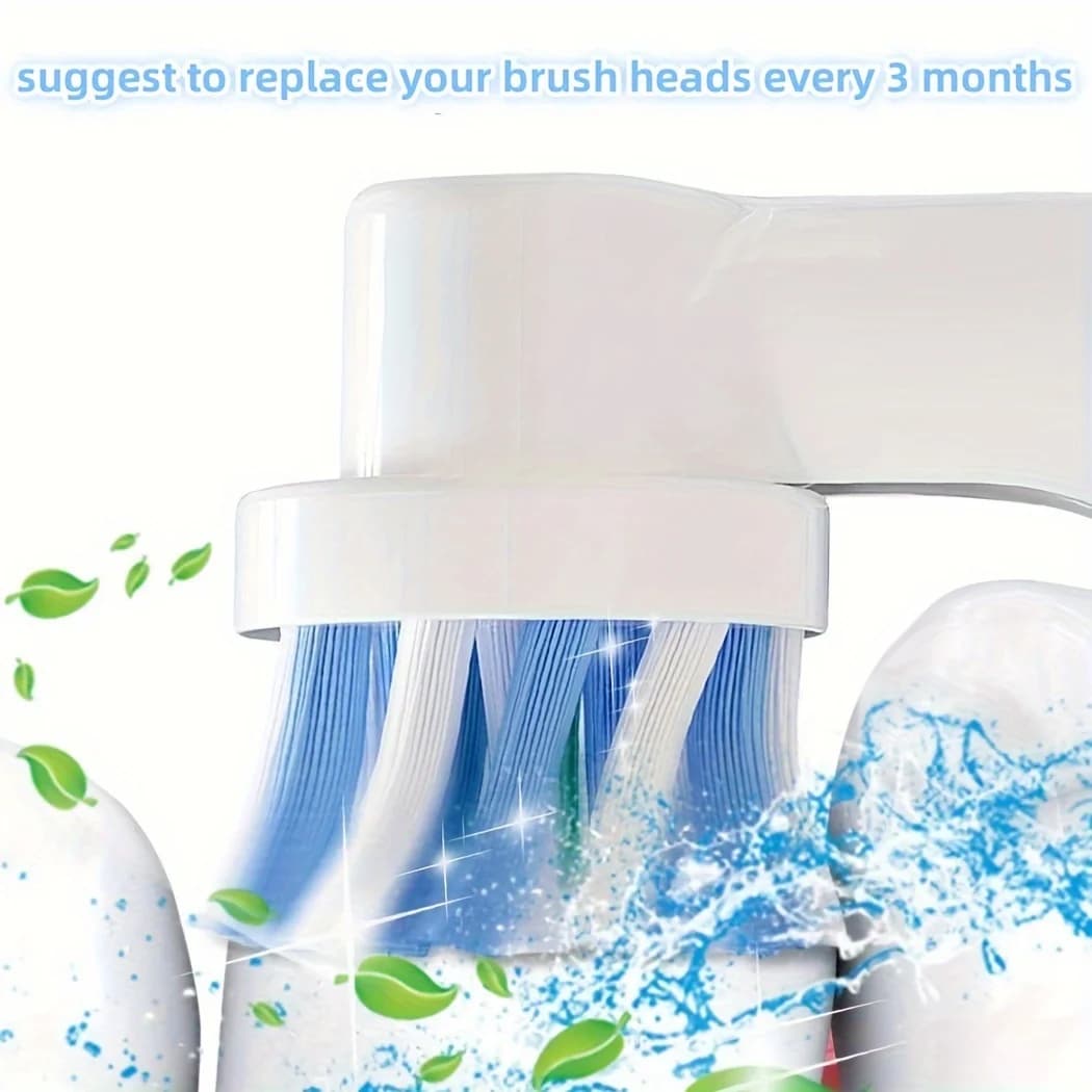 Têtes de brosse à dents de rechange, compatibles avec Oral-B Braun, électrique professionnelle, 4/12