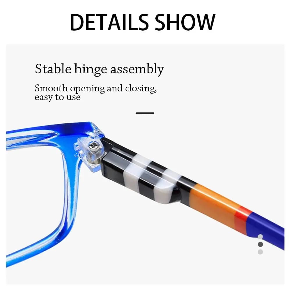 Lunettes de lecture anti-lumière bleue multifocales, lunettes progressives, blocage des rayons bleus
