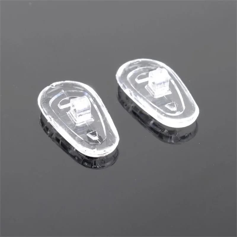 10/20/50 paires/ensemble plaquettes nasales en Silicone pour lunettes plaquettes nasales souples lun