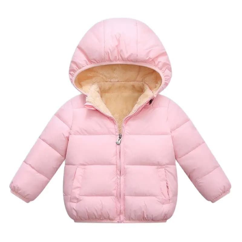 Manteaux pour enfants Manteaux épais d'hiver pour garçons Vêtements d'extérieur épais en peluche pou
