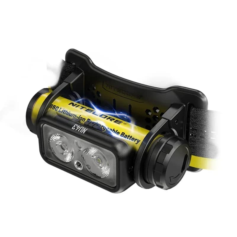 NITECORE NU43 1400Lumens batterie de lampe frontale Rechargeable intégrée 3.400mAh Li-ion batterie f