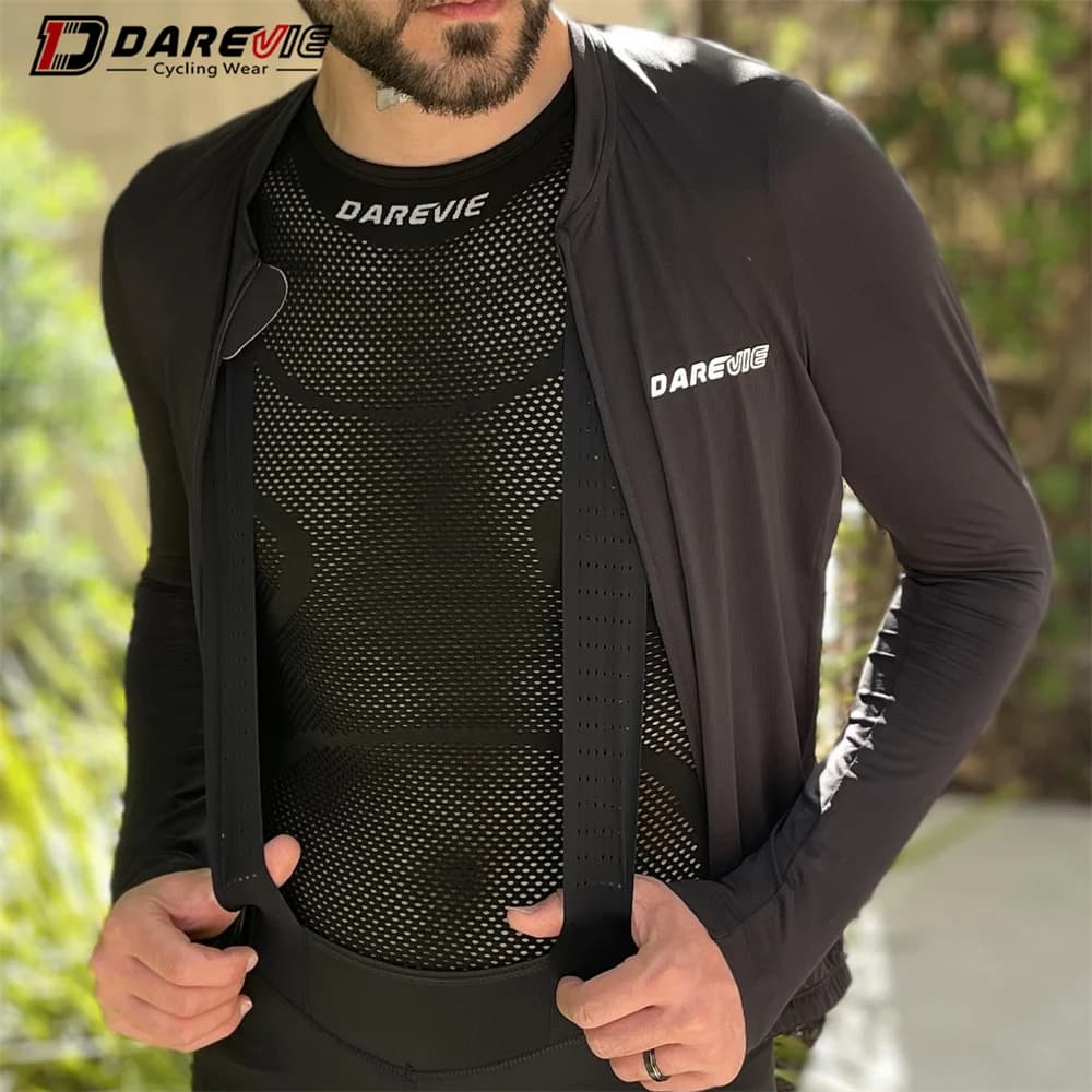DAREVIE Base de cyclisme Laye Compression sans couture 2023 sous-vêtements à manches longues respira