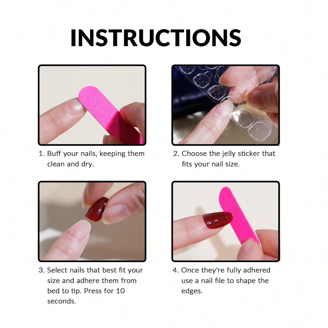 Nail art circulaire court pressé à la main, beaux faux ongles, nœud rose doux et frais, adapté aux f