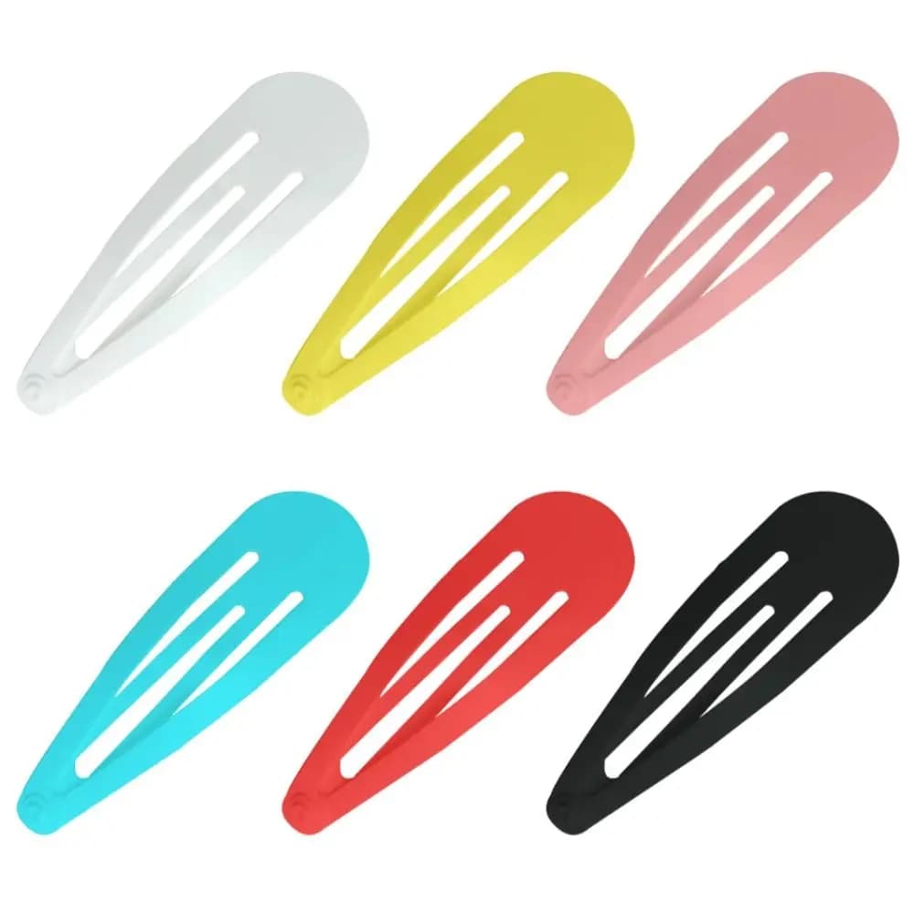 Pinces à cheveux extra-larges créatives et tendance, couleur unie, 28 cm, pour décoration de sac à d