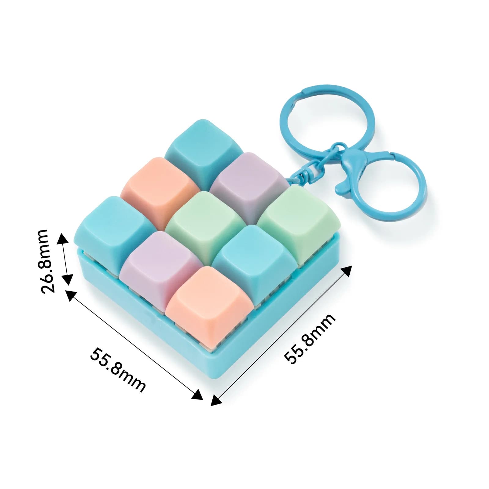 Fidget décompression 9 clavier clé jouet pour adultes Antistress jouets garçons filles Anti-Stress d