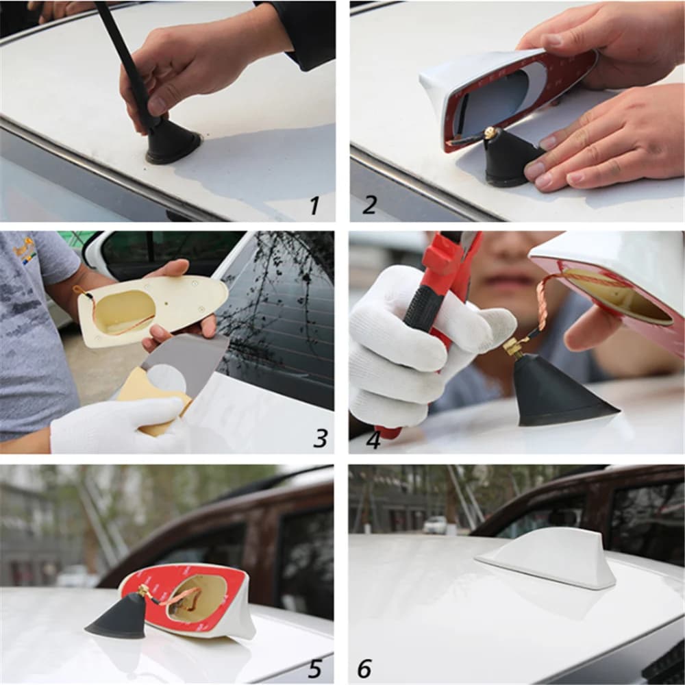 Aileron de requin de toit de voiture, antenne pour Renault Koleos, Twingo, Scenic, Megane, Fluenseat