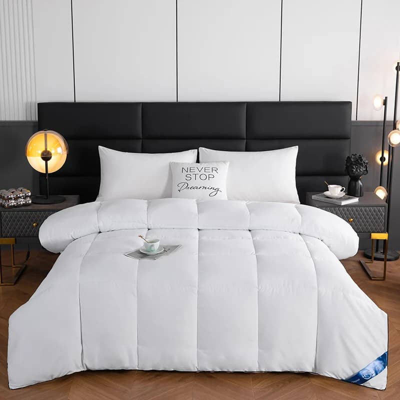Couette de style hôtel Queen KingLightweight moelleux, confortable et respirante, douce couette d'hi