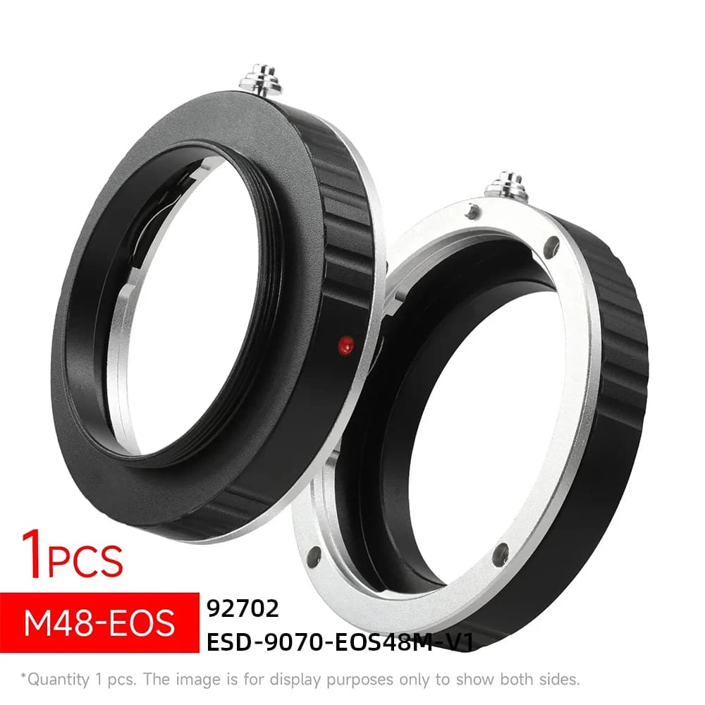 EYSDON M42/ M48 – adaptateur d'objectif d'appareil photo EOS, convertisseur de monture pour objectif