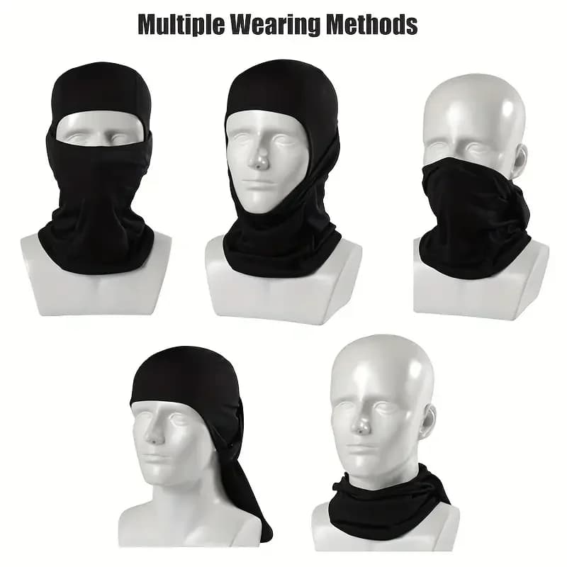 Cagoule de Camouflage, chapeau de cyclisme, masque complet, Sports de plein air, chasse, randonnée, 
